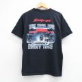 フルーツオブザルーム 00s 半袖Tシャツ スナップオン車 ブラック L | 古着