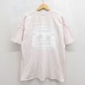 XL★古着 半袖 ビンテージ Tシャツ メンズ 00年代 00s FJクルザー 大きいサイズ コットン クルーネック ピンク 26may27