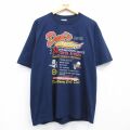 ジャージーズ 00s 半袖Tシャツ Car Repairs ネイビー メンズXL相当 | 古着
