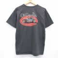 00s 半袖Tシャツ Old Guys Ruleホットロッド ブラック メンズL相当 | 古着