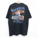 ハーレーダビッドソン 半袖Tシャツ ビッグロゴ ブラック メンズXL相当 | 古着