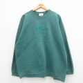 00s 長袖スウェット ラスベガス グリーン XL | 古着