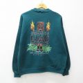 00s 長袖スウェット GERMAINES LUAU ライトブルー L | 古着