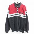 00s 長袖スウェット 胸ポケット付き ブラック XL | 古着