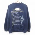 00s 長袖スウェット GRAMPS TOP10 ネイビー L | 古着