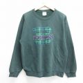 00s 長袖スウェット ボストン グリーン L | 古着