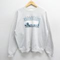 00s 長袖スウェット ゾウ グレー XL | 古着