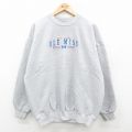00s 長袖スウェット OLE MISS グレー XL | 古着