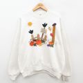 ジャージーズ 80s 長袖スウェット カボチャ 生成り L | 古着