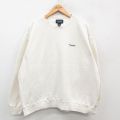 00s 長袖スウェット ゴルフ ホワイト XL | 古着