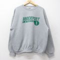 リー 00s 長袖スウェット BROCKPORT グレー XL | 古着