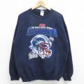NFL ニューイングランドペイトリオッツ 00s 長袖スウェット ネイビー XL | 古着