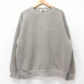 00s 長袖スウェット BLOCK ISLAND ブラウン XL | 古着