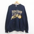 ミリタリー 90s 長袖スウェット ネイビー XL | 古着
