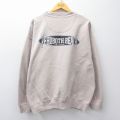 XL★古着 オニータ 長袖 スウェット メンズ 90年代 90s REHOBOTH BEACH 大きいサイズ クルーネック USA製 ベージュ 26jan21