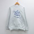 フルーツオブザルーム 90s 長袖スウェット MOM グレー L | 古着
