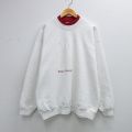 XL★古着 リー Lee 長袖 スウェット メンズ 90年代 90s 灯台 モックネック ハイネック USA製 白他 26mar23