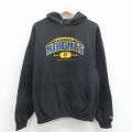 L★古着 チャンピオン Champion 長袖 スウェット パーカー メンズ 00年代 00s フットボール 26mar23