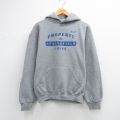 L★古着 ラッセル 長袖 スウェット パーカー メンズ 00年代 00s SPRING FIELD グレー 霜降り 26mar26