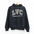 L★古着 ラッセル 長袖 スウェット パーカー メンズ 00年代 00s LVC 黒【spe】 26mar26