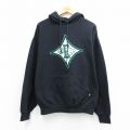 ラッセル 00s 長袖スウェットパーカー E ブラック XL | 古着