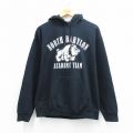 M★古着 長袖 スウェット パーカー メンズ 00年代 00s NORTH BABYLON 黒 26mar26