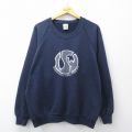 ジャージーズ 00s ラグランスウェット WIESBADEN ネイビー XL | 古着