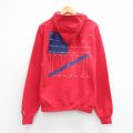 M★古着 チャンピオン champion 長袖 スウェット パーカー メンズ DISSECT 赤 26mar28