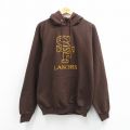 L★古着 長袖 スウェット メンズ 00年代 00s SF 茶 26mar31