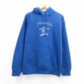 L★古着 スラッシャー 長袖 スウェット パーカー メンズ 青 26mar31