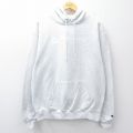 L★古着 チャンピオン champion 長袖 スウェット パーカー メンズ NFM Leading 薄グレー 霜降り 26apr01