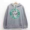 XL★古着 長袖 スウェット パーカー メンズ 00年代 00s ベンスビーチ USA製 グレー 霜降り 26apr15