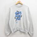ジャージーズ 90s 長袖スウェット アリハンドペイント グレー L | 古着
