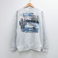 90s 長袖スウェット アラスカ グレー L | 古着