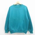 00s 長袖スウェット ライトブルー L | 古着