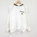 00s 長袖スウェット ワンポイントロゴ ホワイト XL | 古着