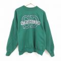 ヘインズ 90s 長袖スウェット サンディエゴ グリーン XL | 古着