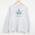 XL★古着 TULTEX 長袖 スウェット メンズ 90年代 90s クル－ 大きいサイズ クルーネック USA製 薄グレー 霜降り 24jan20 中古 スエット トレーナー トップス
