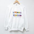 ノルディックプリンス 90s 長袖スウェット ホワイト L | 古着