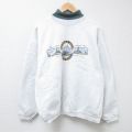 90s 長袖スウェット タートルネック グレー XL | 古着