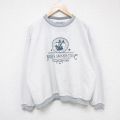 90s 長袖スウェット イカリ グレー XL | 古着