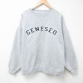 00s 長袖スウェット GENESEO グレー XL | 古着
