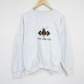 90s 長袖スウェット ゴルフ刺繍 グレー XL | 古着