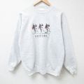ヘインズ 00s 長袖スウェット ココペリ刺繍 グレー M | 古着