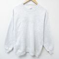ジャージーズ 90s 長袖スウェット DELCO 刺繍 グレー L | 古着