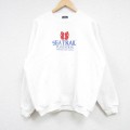 90s 長袖スウェット SEA TRAIL ホワイト L | 古着