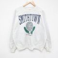 ヘインズ 90s 長袖スウェット SMITHTOWN グレー XL | 古着