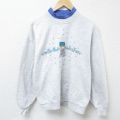 ジャージーズ 90s 長袖スウェット 井戸刺繍 グレー L | 古着