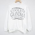 XL★古着 TULTEX 長袖 スウェット メンズ 00年代 00s GRANDMA クルーネック USA製 白 ホワイト 24oct04 中古 スエット トレーナー トップス