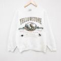オニータ 90s 長袖スウェット シカ ホワイト M | 古着